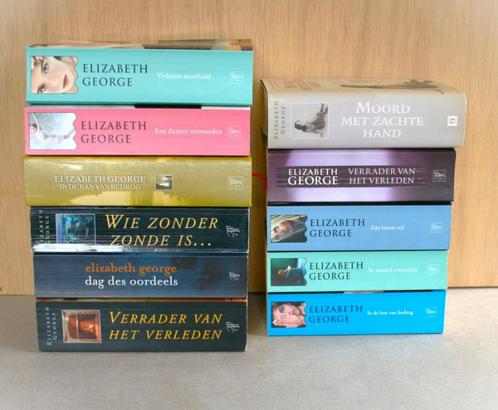 thrillers: Elizabeth George - 3 euro / 4 = 10 euro, Boeken, Thrillers, Gelezen, Ophalen of Verzenden