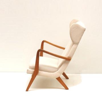 Vintage Deens design fauteuil stoel jaren '60 '70 midcentury beschikbaar voor biedingen