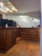 oud grenen hoekbureau, Huis en Inrichting, Bureaus, Ophalen, Gebruikt, Bureau