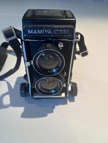 Mamiya C330 met 2 lenzen, analoog, 6x6 beschikbaar voor biedingen