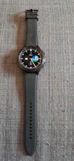Samsung Galaxy Watch 4 classic black, Ophalen, Zwart, Zo goed als nieuw, Samsung galaxy watch