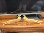 Antieke vintage bronzen fazanten mooi gedetailleerd, Antiek en Kunst, Antiek | Brons en Koper, Ophalen of Verzenden