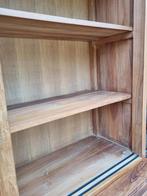 Teak buffetkast/vitrinekast GRATIS LEVERING, Huis en Inrichting, Ophalen of Verzenden, Zo goed als nieuw