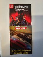 Wolfstein youngblood - super street racer nintendo switch, Ophalen of Verzenden, Zo goed als nieuw