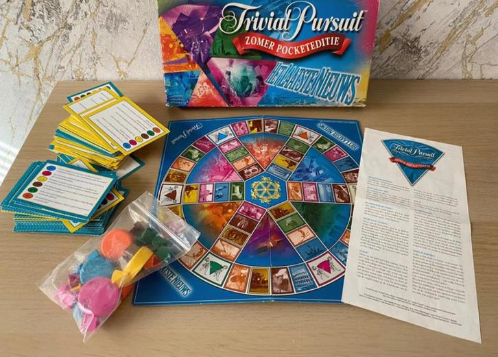 Trivial Pursuit – Zomer Pocketeditie, Hobby en Vrije tijd, Gezelschapsspellen | Bordspellen, Ophalen of Verzenden