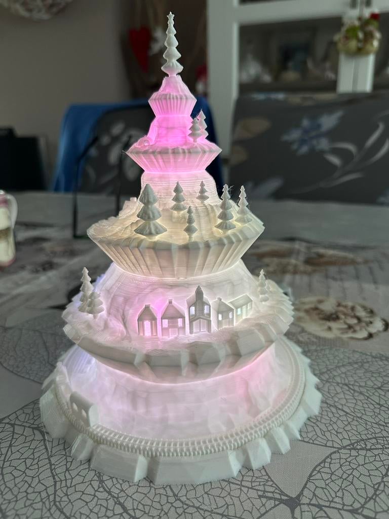 Village de Noël illuminé, Enlèvement ou Envoi, Neuf