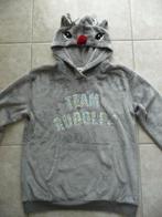 Grijze fleece met rendierkap maat 170, Enfants & Bébés, Vêtements enfant | Taille 170, Enlèvement ou Envoi, Pull ou Veste, H&M
