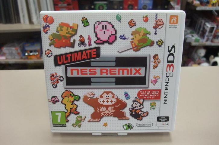 ultimate nes remix (cib) ukv 3ds, Games en Spelcomputers, Games | Nintendo 2DS en 3DS, Gebruikt, Overige genres, Vanaf 7 jaar