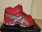 Asics Rode Heren Sportschoenen / Basketball schoenen, Sport en Fitness, Ophalen of Verzenden, Zo goed als nieuw, Asics