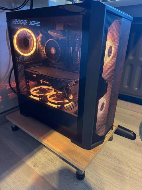 gaming pc ryzen 5 3600 en rtx 2060 super, Computers en Software, Desktop Pc's, Gebruikt, 3 tot 4 Ghz, SSD, 16 GB, Met videokaart