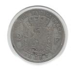 12478 * LEOPOLD II * 2 frank 1867 * Z.Fr, Postzegels en Munten, Zilver, Verzenden