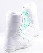 38 EU snowboard schoenen THIRTYTWO LASHED, white/mint, Verzenden, Gebruikt, Schoenen