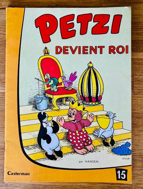 3 BD Petzi de Vilhelm Hansen - EO 6€ pièce, Boeken, Stripverhalen, Gelezen, Meerdere stripboeken, Ophalen of Verzenden