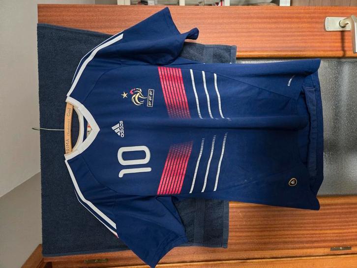 France Nationale voetbalelftal t-shirt, Sport en Fitness, Voetbal, Zo goed als nieuw, Shirt, Ophalen of Verzenden