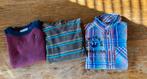 Set jongenskleding maat 128 – hemd & truien, Kinderen en Baby's, Kinderkleding | Maat 128, Ophalen, Zo goed als nieuw, Jongen