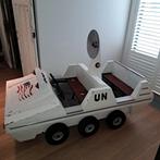 Kermiswagen van paardenmolen moonlander, Ophalen