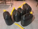 Jerrycans. 5 stuks, Ophalen