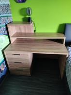 Houten bureau, Huis en Inrichting, Bureaus, Ophalen, Gebruikt, Bureau
