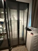 Ikea Milsbo vitrinekast zwart, Ophalen, Zo goed als nieuw, Glas