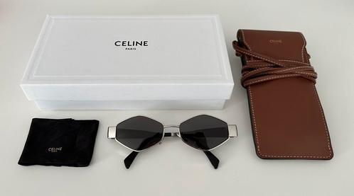 Celine zeshoekige metalen glazen, Handtassen en Accessoires, Zonnebrillen en Brillen | Dames, Nieuw, Zonnebril, Overige merken