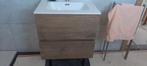 meuble lavabo NEUF+ évier + armoire miroir L60 x P46, Maison & Meubles, Salle de bain | Meubles de Salle de bain, Enlèvement, Neuf