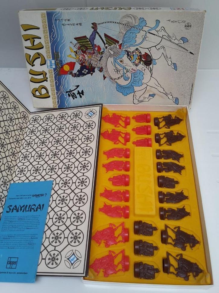 Tactisch spel Bushi, als nieuw, 2 spelers, Clipper, + promo, Hobby en Vrije tijd, Gezelschapsspellen | Bordspellen, Nieuw, Een of twee spelers