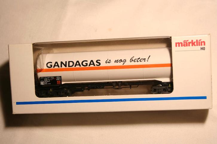 Marklin 47581 (HO,DC) Gas ketelwagen type Zag NMBS / SNCB, Hobby & Loisirs créatifs, Trains miniatures | HO, Comme neuf, Wagon
