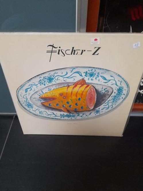 lp - fischer-z - fish's head - bak 5, Cd's en Dvd's, Vinyl | Rock, Zo goed als nieuw, Overige genres, 12 inch, Ophalen of Verzenden