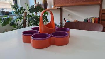 Vintage apero schaal, party snack, jr 60 beschikbaar voor biedingen