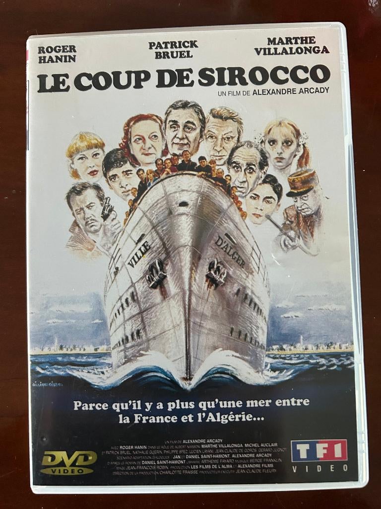 Réservé !!!  DVD Le coup de Sirocco - Roger Hanin, Bruel, CD & DVD, DVD | Classiques, Comme neuf, Enlèvement