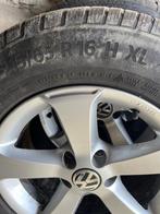 4 pneus Continental WinterContact TS 215/65 R16 H sur jantes, Autos : Pièces & Accessoires, 16 pouces, Pneu(s), Enlèvement, Utilisé