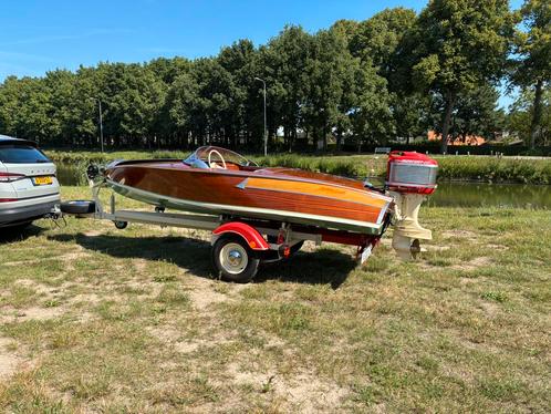 Aristocraft Torpedo 14 Kiekhaefer Mercury mk55, Watersport en Boten, Speedboten, Gebruikt, 3 tot 6 meter, Benzine, Minder dan 70 pk