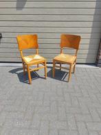 Vintage stoelen 2st., Ophalen, Riet of Rotan, Gebruikt, Twee