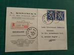 Carte postale recommandé A. Koninckx - Liège - 1946, Affranchie, 1940 à 1960, Enlèvement ou Envoi, Liège