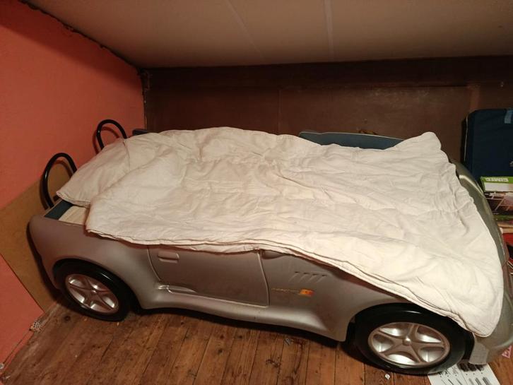 Stoer auto bed van Auping, Kinderen en Baby's, Kinderkamer | Bedden, Zo goed als nieuw, Matras, Ophalen