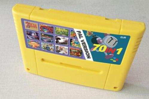 Super Nintendo 70 in 1 Multicart (best cart ever!), Consoles de jeu & Jeux vidéo, Jeux | Nintendo Super NES, Neuf, Enlèvement ou Envoi