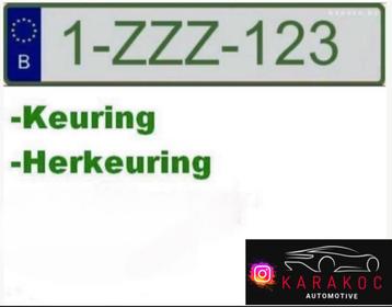 Z plaat - Keuring - Herkeuring - Keuring voor verkoop beschikbaar voor biedingen
