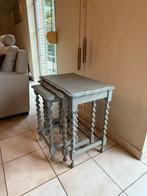Vintage bijzet tafel, Huis en Inrichting, Ophalen, Gebruikt, Rechthoekig