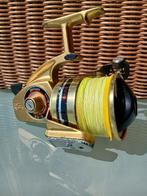 visgerief & vrij nieuwe daiwa sg9 & nr 2 & gevlochten draad, Watersport en Boten, Hengelsport | Algemeen, Ophalen, Zo goed als nieuw