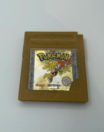 Pokemon Gold Nintendo Gameboy Originele Game disponible aux enchères