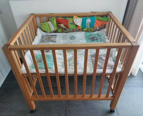Pericles Babypark/-box op wieltjes, in 3 hoogtes verstelbaar, Kinderen en Baby's, Babyparken, Zo goed als nieuw, Rechthoekig, In hoogte verstelbaar