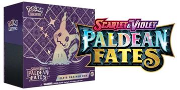 Pokemon Paldean Fates disponible aux enchères