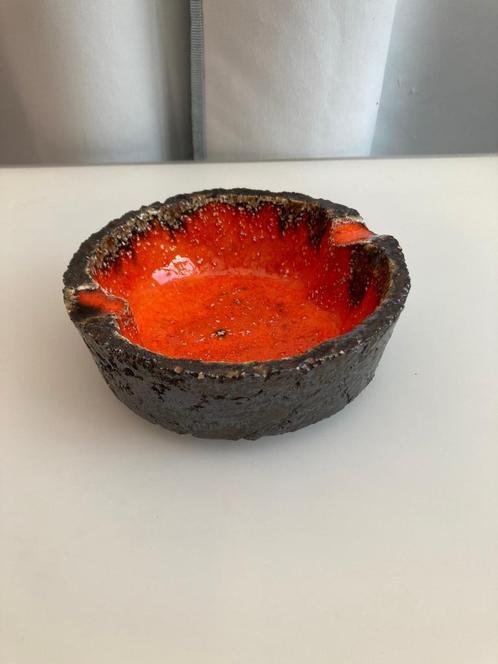Jan Van Erp keramiek schaaltje gemerkt, mid-century fat lava, Antiek en Kunst, Antiek | Keramiek en Aardewerk, Ophalen