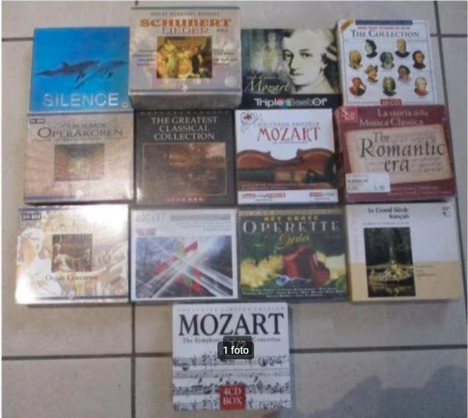 66 CD classiques originaux dans 13 coffrets, CD & DVD, CD | Classique, Comme neuf, Coffret, Enlèvement ou Envoi