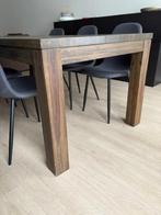Eetkamertafel bruin 200cm, Huis en Inrichting, Tafels | Eettafels, Ophalen, 100 tot 150 cm, 200 cm of meer, Vijf personen of meer