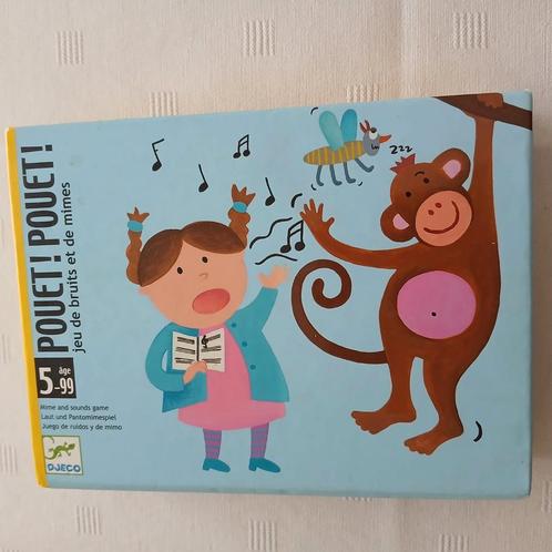 Djeco Pouet Pouet, 5+, Verzamelen, Speelkaarten, Jokers en Kwartetten, Zo goed als nieuw, Speelkaart(en), Ophalen