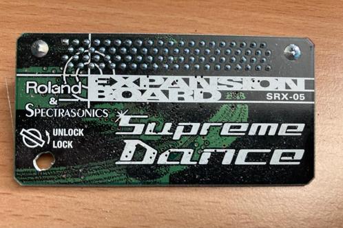 Roland Supreme Dance Expansion Board SRX-05, Muziek en Instrumenten, Soundmodules, Zo goed als nieuw, Roland, Ophalen of Verzenden