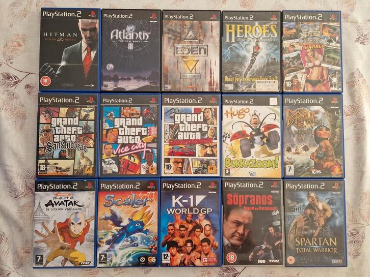 Verschillende Ps2 games te koop., Games en Spelcomputers, Games | Sony PlayStation 2, Zo goed als nieuw, Ophalen