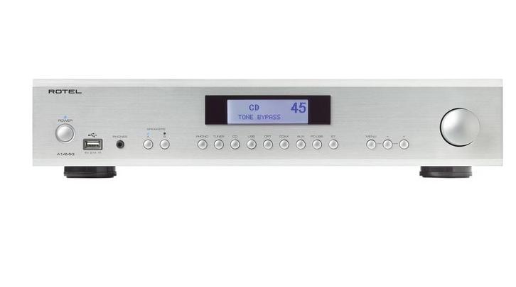 Amplificateur Hi-Fi Rotel A14 MK2 Argent,  NEW, garantie!, Audio, Tv en Foto, Versterkers en Ontvangers, Nieuw, Stereo, Ophalen