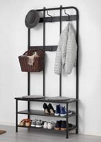 Ikea Pinnig kapstok halkast schoenenrek zwart metaal, Ophalen, Gebruikt, Metaal, 150 tot 200 cm
